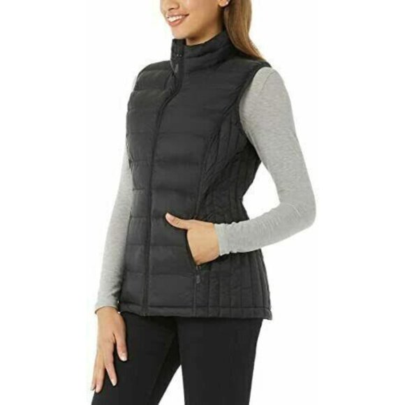NEW!!! 32 Degrees Heat Womens Lightweight Warmth Packable Vest - Picture 1 of 7